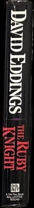 The ruby knight / David Eddings spine