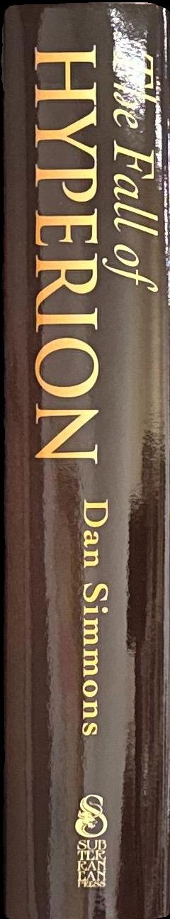 The fall of Hyperion / Dan Simmons spine