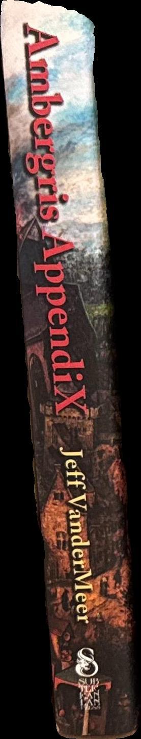 Ambergris / Jeff VanderMeer spine