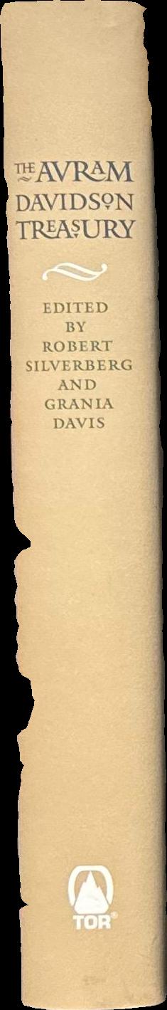 The Avram Davidson treasury: a tribute collection / edited by Robert Silverberg and Grania Davis spine