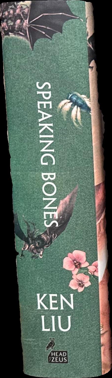 Speaking bones / Ken Liu spine