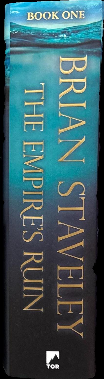 The empire's ruin / Brian Staveley spine