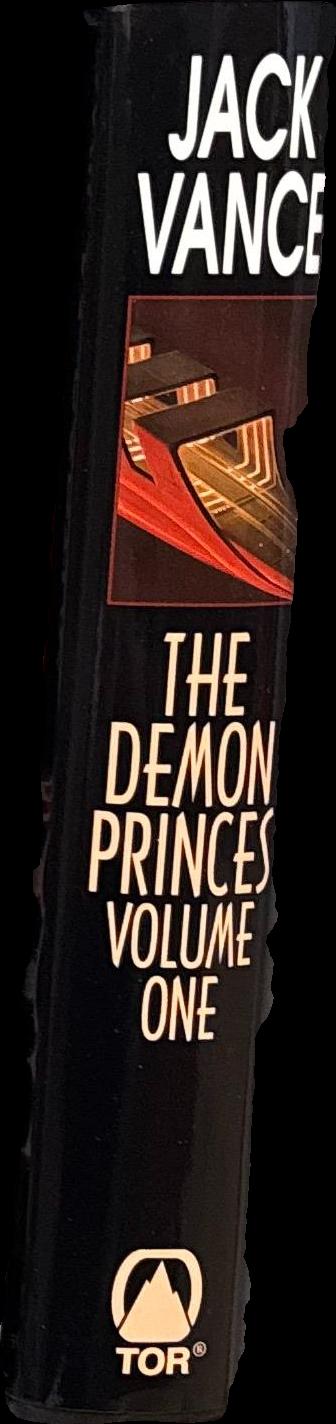 The demon princes, volume one / Jack Vance spine