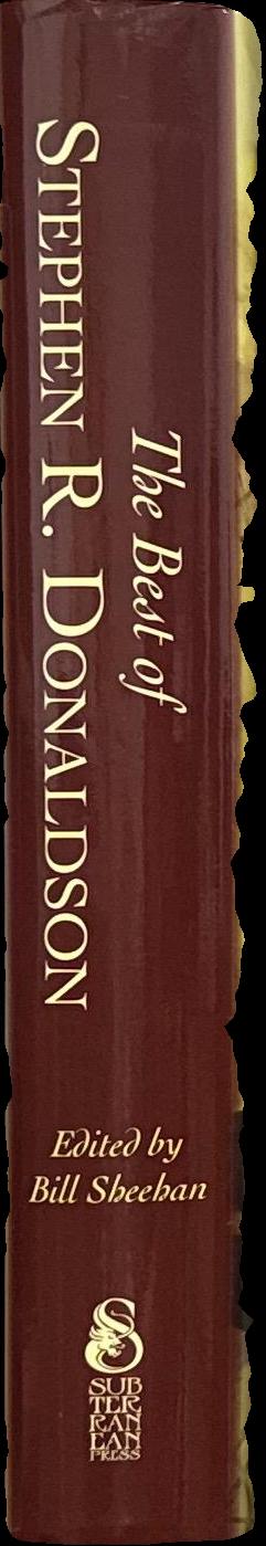 The best of Stephen R. Donaldson / edited by Bill Sheehan spine