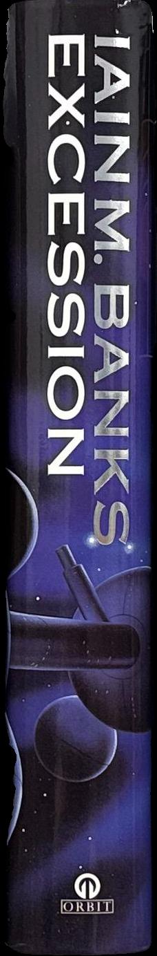 Excession / Iain M. Banks spine