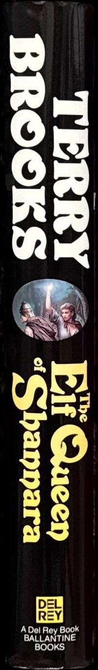The elf queen of Shannara / Terry Brooks spine