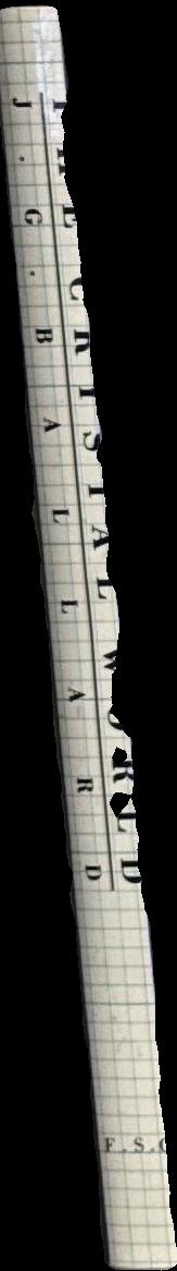 The crystal world / J. G. Ballard spine
