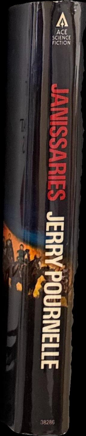 Janissaries  /  by Jerry Pournelle ; illustrated by Bermejo spine
