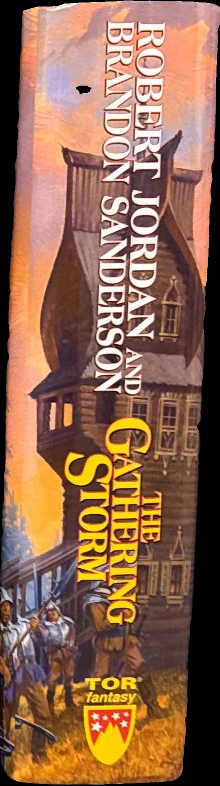 The gathering storm / Robert Jordan and Brandon Sanderson spine