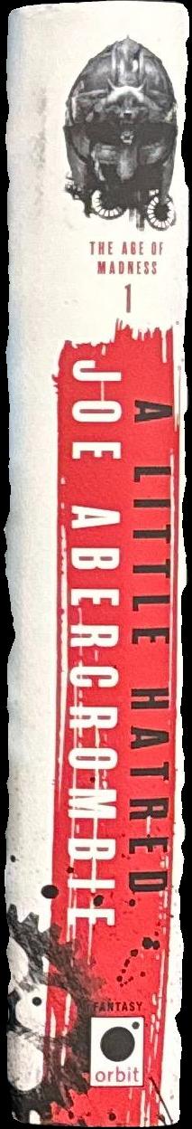 A little hatred / Joe Abercrombie spine