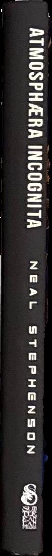 Atmosphaera incognita / Neal Stephenson spine