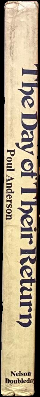 The day of their return / Poul Anderson spine