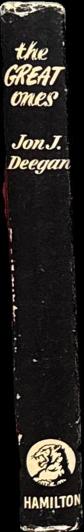 The great ones / Jon J. Deegan spine