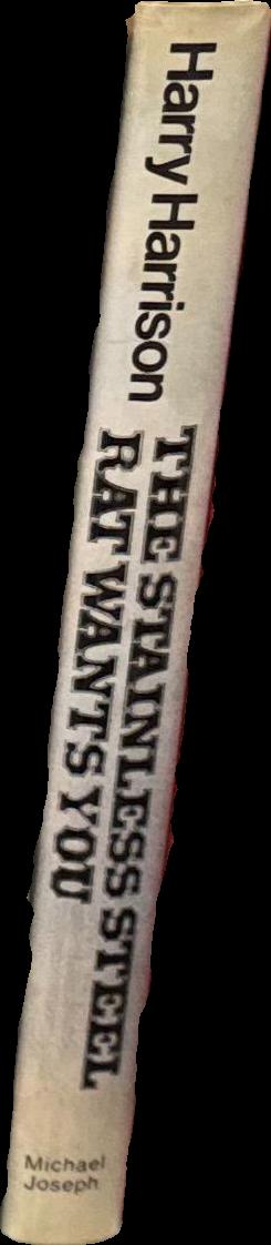 The stainless steel rat wants you / Harry Harrison spine