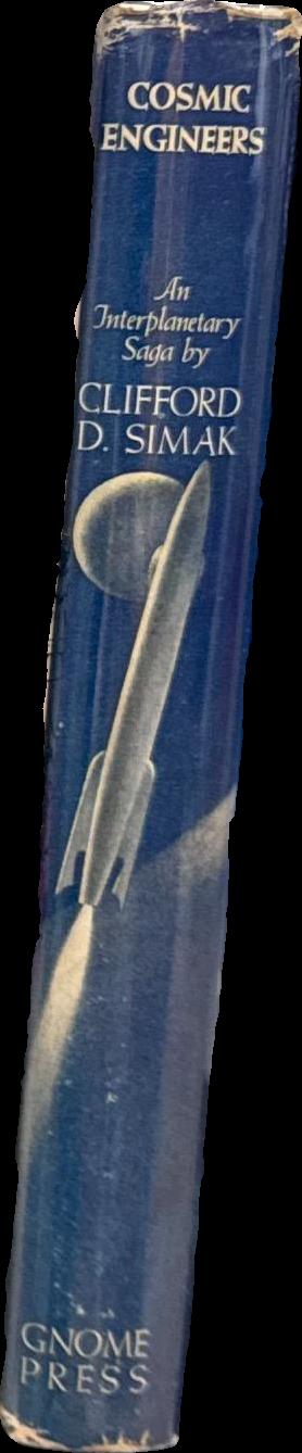 Cosmic engineers : an interplanetary novel / Clifford D. Simak spine