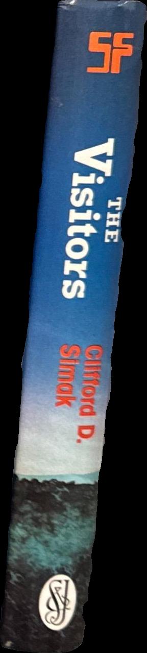 The visitors / Clifford D. Simak spine