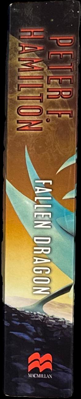 Fallen dragon / Peter F. Hamilton spine