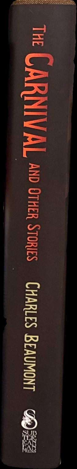 The carnival and other stories / Charles Beaumont spine
