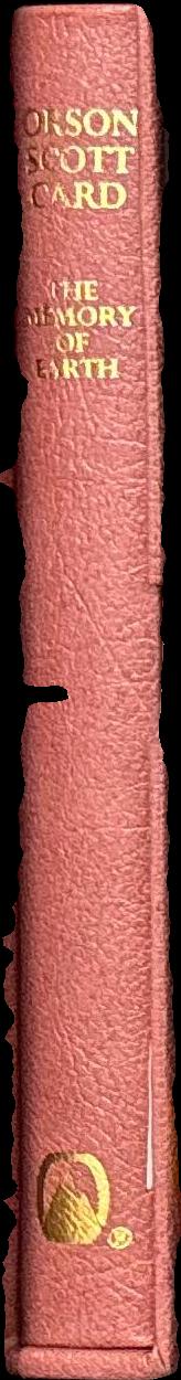 The memory of Earth : homecoming, volume one / Orson Scott Card spine