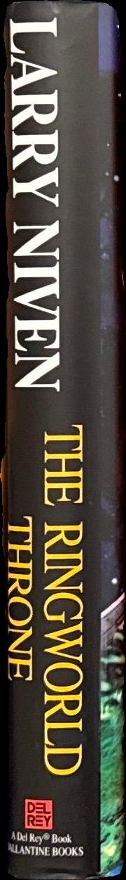 The Ringworld throne / Larry Niven spine