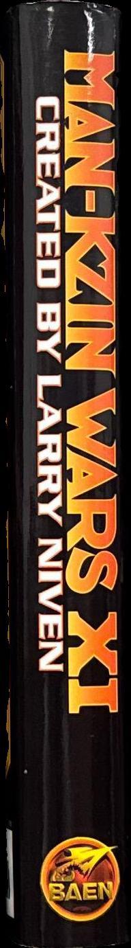 Man-Kzin wars XI / Hal Colebatch, Matthew Joseph Harrington and Larry Niven spine
