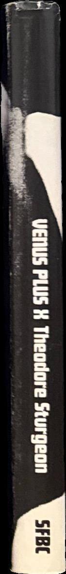 Venus plus X / by Theodore Sturgeon spine