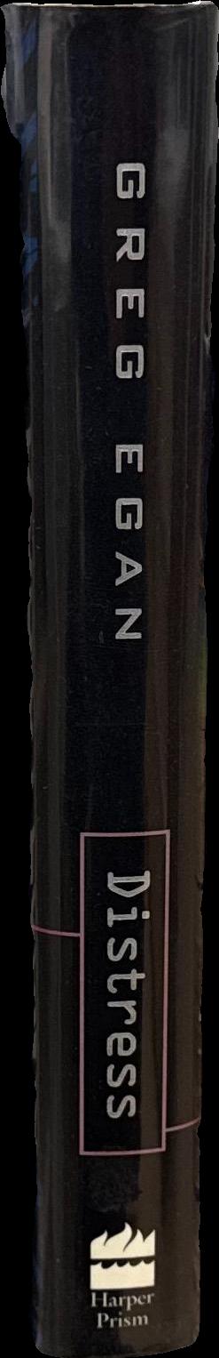 Distress / a novel by Greg Egan spine