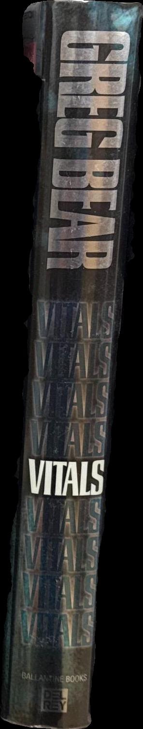 Vitals / Greg Bear spine