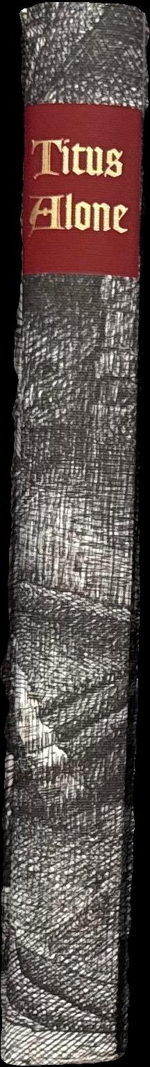 Titus alone / Mervyn Peake ; illustrations by Peter Harding spine
