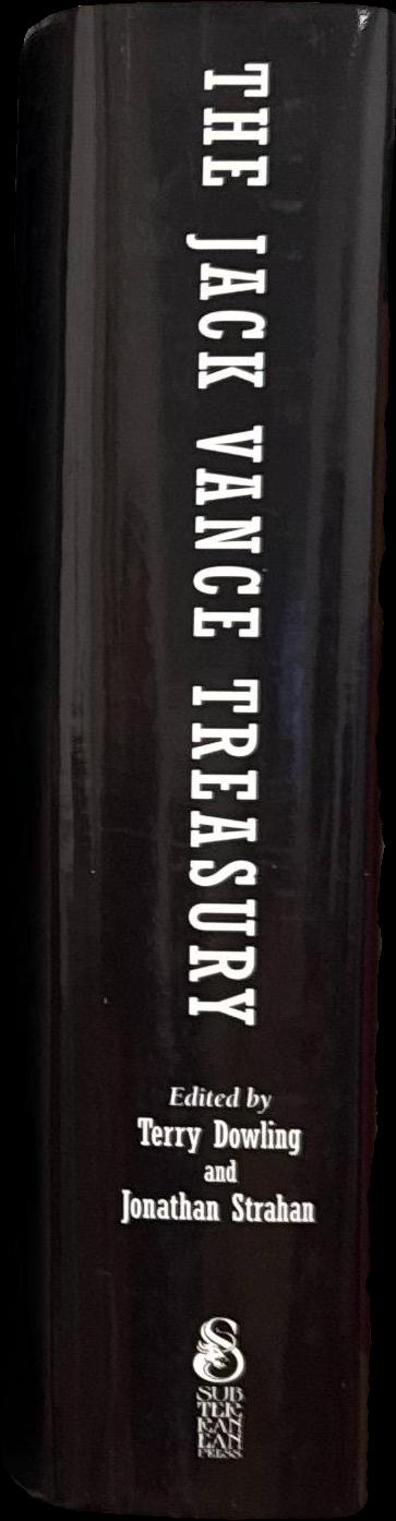 The Jack Vance treasury / edited by Terry Dowling and Jonathan Strahan spine