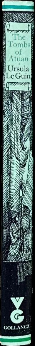 The tombs of Atuan / by Ursula K. Le Guin spine