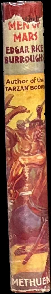 Synthetic men of Mars / by Edgar Rice Burroughs spine