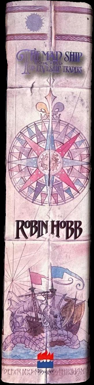 The mad ship / Robin Hobb spine