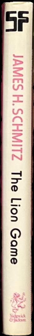 The lion game : a Telzey Amberdon novel / James H. Schmitz spine