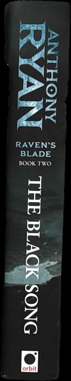 The black song / Anthony Ryan spine