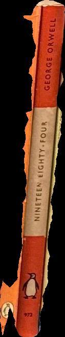 Nineteen eighty-four / George Orwell ; introduction by Dorian Lynskey spine