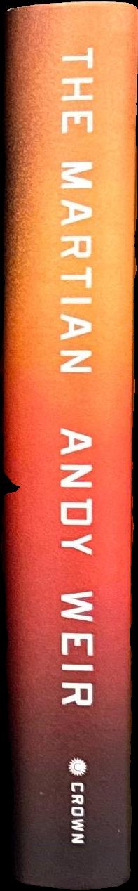The martian : a novel / Andy Weir spine