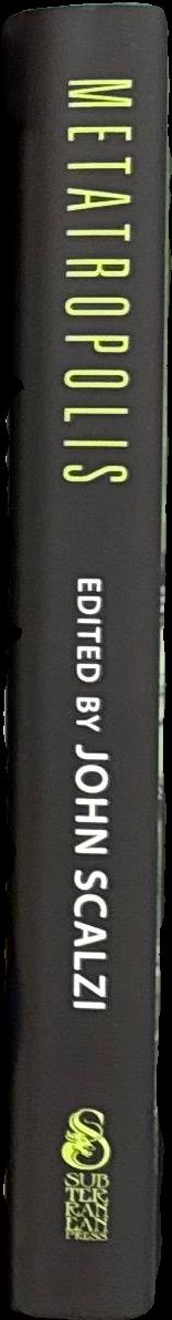 Metatropolis / edited by John Scalzi spine