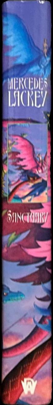 Sanctuary / Mercedes Lackey spine