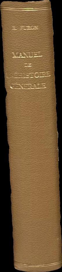 Manuel de préhistoire générale / Raymond Furon spine