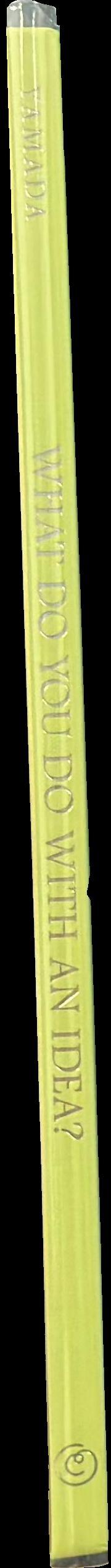 What do you do with an idea? spine