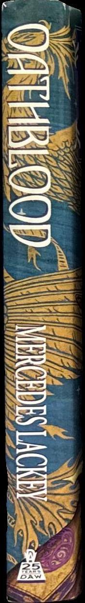 Oathblood / Mercedes Lackey spine