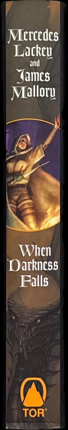 When darkness falls / Mercedes Lackey and James Mallory spine