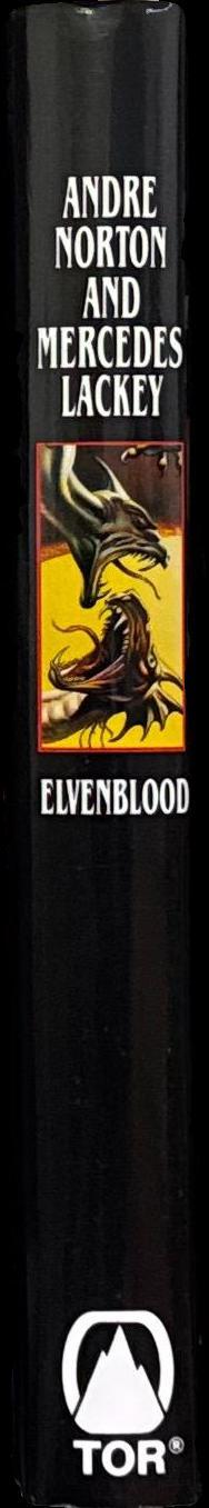 Elvenblood / Andre Norton and Mercedes Lackey spine
