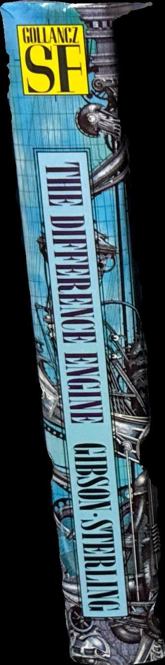 The difference engine / William Gibson & Bruce Sterling spine