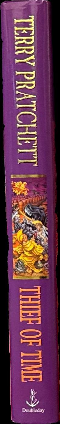 Thief of time / Terry Pratchett spine