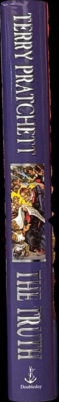 The truth / Terry Pratchett spine