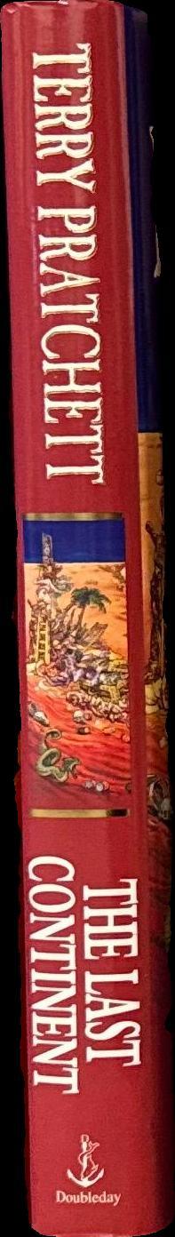 The last continent / Terry Pratchett spine