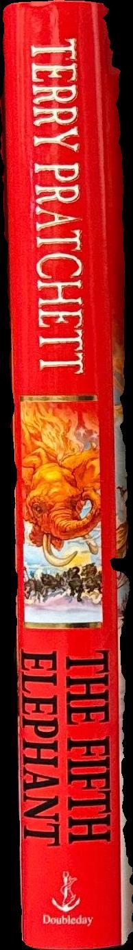 The fifth elephant / Terry Pratchett spine