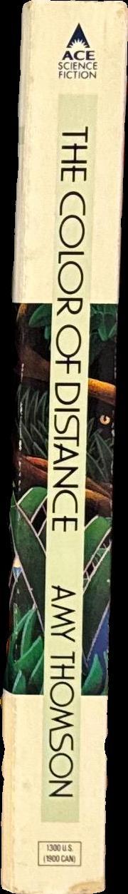 The color of distance / Amy Thomson spine